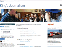 Tablet Screenshot of deanjobb.kingsjournalism.com