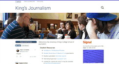 Desktop Screenshot of futureofnews.kingsjournalism.com